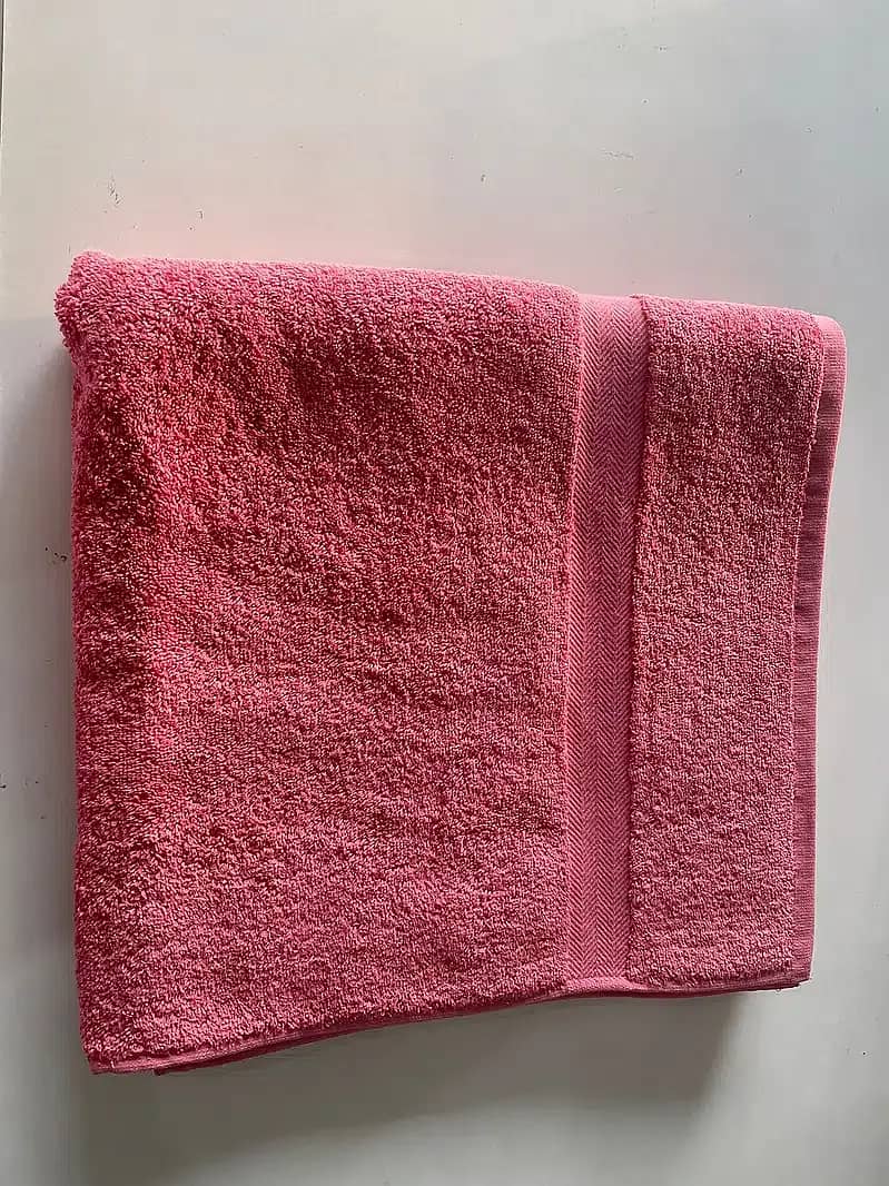 bath towels, bath & spa towel pure cotton multiple size & color 10