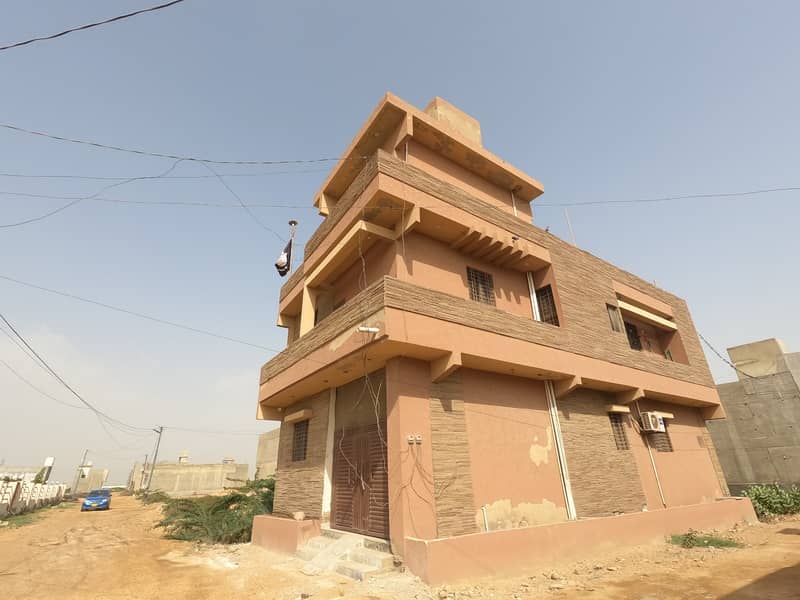 Prime Location 120 Square Yards Residential Plot In Gulshan-e-Mustafa 19