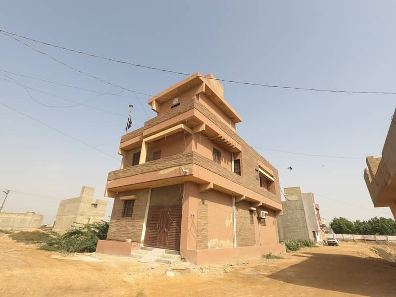 Prime Location 120 Square Yards Residential Plot In Gulshan-e-Mustafa 20