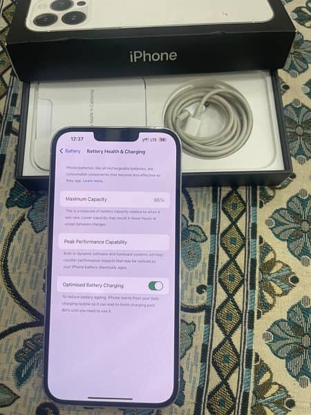 IPhone 13 Promax 128 GB PTA approved 1