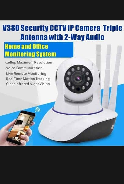 wireless Wi-Fi IP CCTV security camera v380  dual audio online 1
