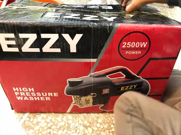 Ezzy Water Jet High Pressure Washer – Induction Motor – 2500W – 150Bar 1
