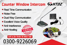 Counter Window Intercom In DHA (HTDZ)