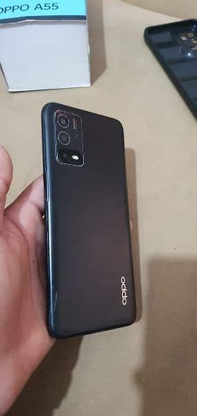 oppo a55 with box all ok 4