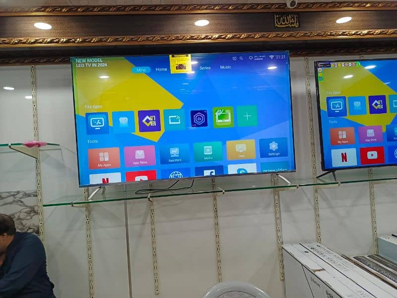 43 InCh - Led Tv Netflix,YouTube, all apps available in tv 03227191508 0