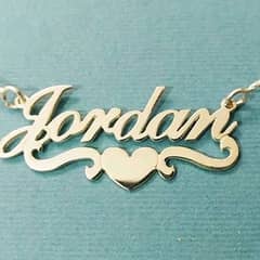 Signature Style Name Necklace With 1 Year Warrenty, Name Necklace