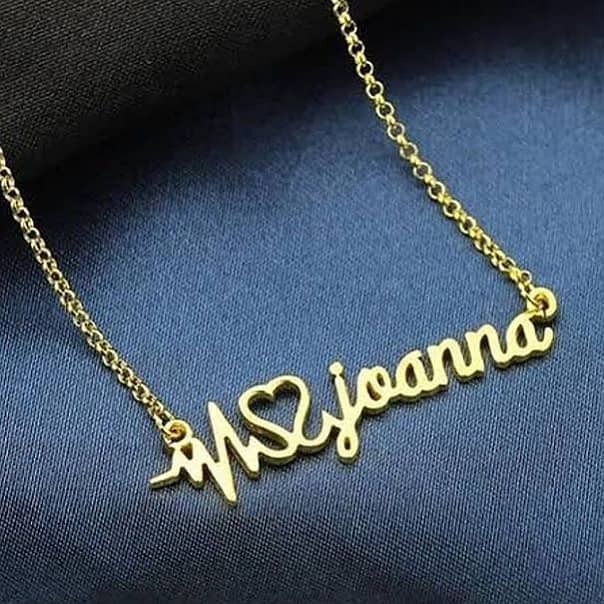 Signature Style Name Necklace With 1 Year Warrenty, Name Necklace 2