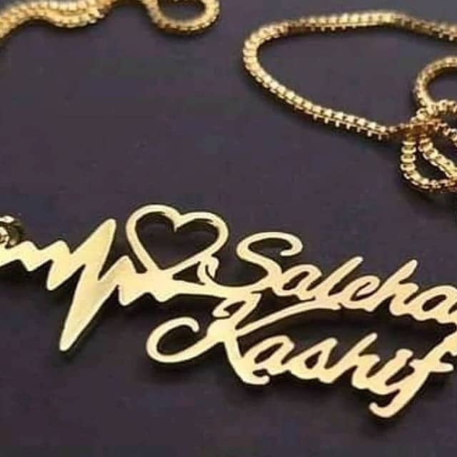 Signature Style Name Necklace With 1 Year Warrenty, Name Necklace 5