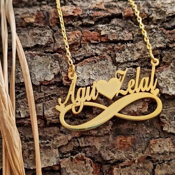 Signature Style Name Necklace With 1 Year Warrenty, Name Necklace 10