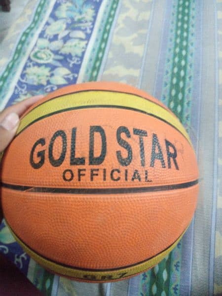 Gold star  original basketball for sale 3