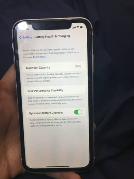 IPhone 11 PTA approved waterpack 85% battery Health 1