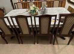 wooden Dining table 8 seater pure shesham wood