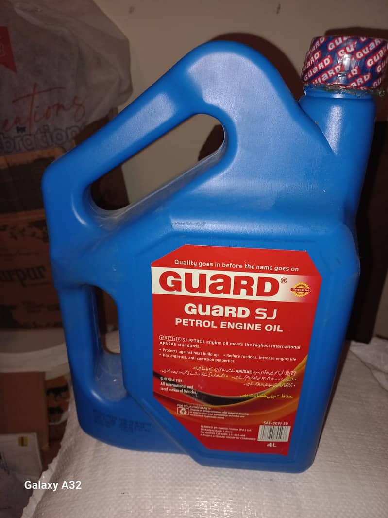 Guard 20W-50 SJ Grade Mobil Oil 1