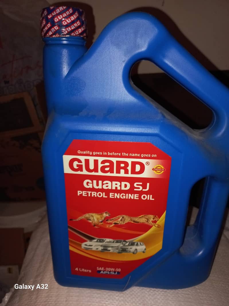 Guard 20W-50 SJ Grade Mobil Oil 2