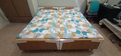 2 Single Bed (Home Used) Good Condition 0