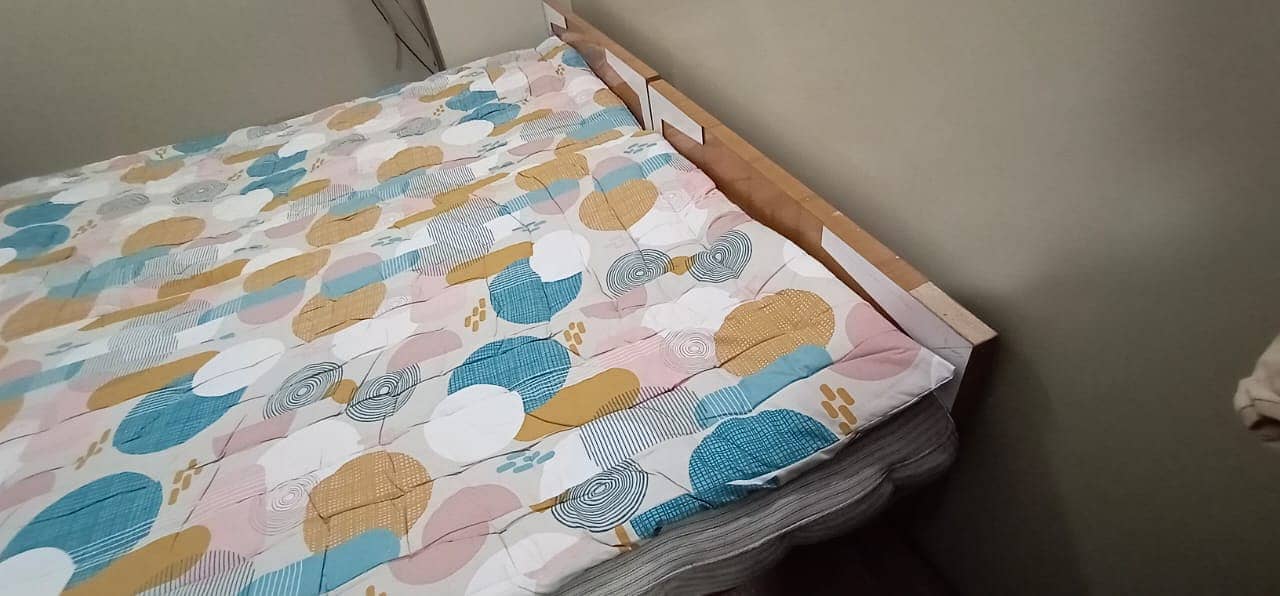 2 Single Bed (Home Used) Good Condition 1