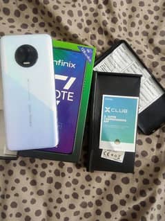 infinix  note 7 6gb 128gb g70 processor with box only