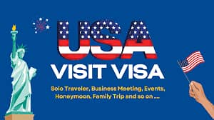 USA VISIT VISA (B1/B2) APPLICATION FILLING SERVICE IN 10K, 03334077384 0