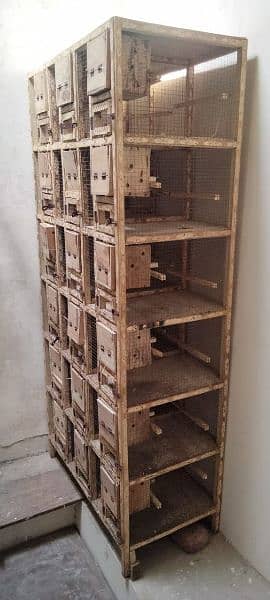 Wooden Cage For Finches 2
