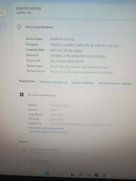 Dell Full setup pc all ok exchange possible 1