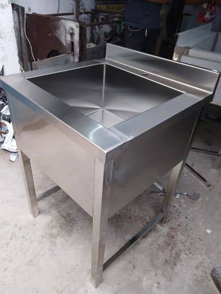 Washing Sink non magnet stainless steel 3