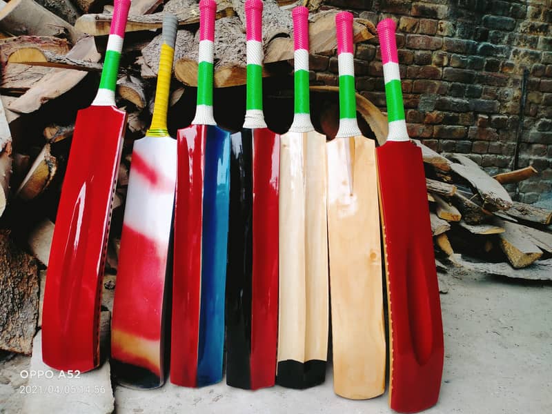 Tape Ball Bat, Tennis Ball Bat, Cricket Bat, Full Cane Handle Bat 13