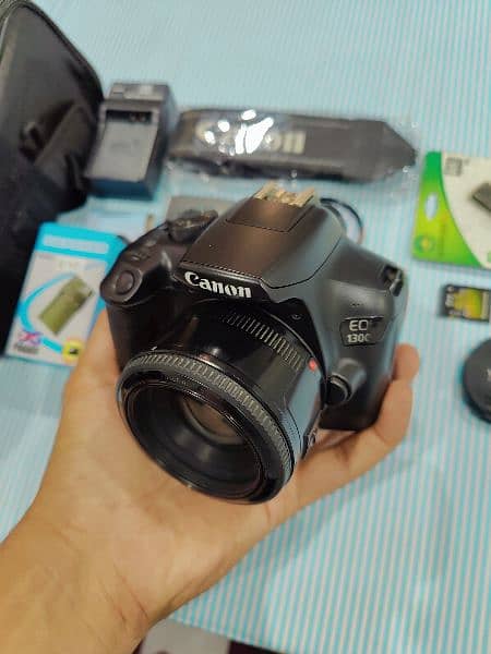 New canon 1300d Dslr Camera wifi support 50mm Lens 4