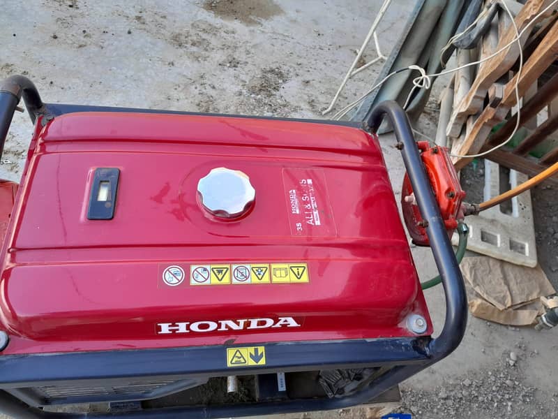 Original 3KVA Honda Generator (Gas + Petrol) Key start and Pull start 7