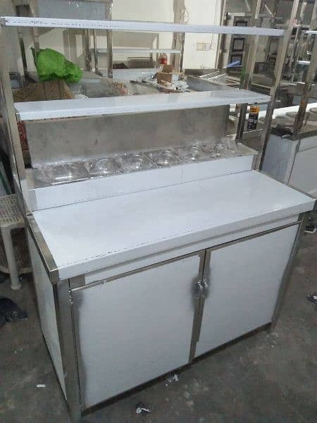 Working Table with gentry non magnet stainless steel 11