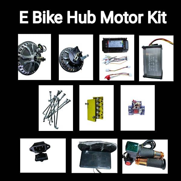 Hub motor kit 2000w 48/60v Speed 75-85 15