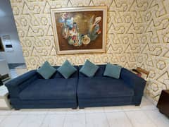 Almost new 4 seater sofa set 0