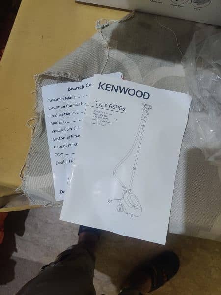 KENWOOD (Garments Steamer) 6