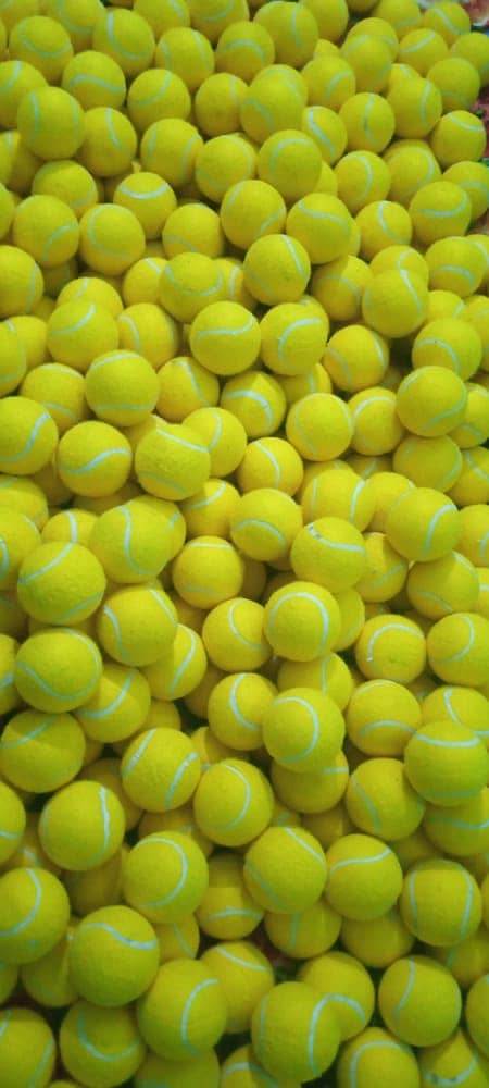 Cricket Tennis Ball, Tape Ball, Pure Rubber Quality Tennis ball, Balls 2