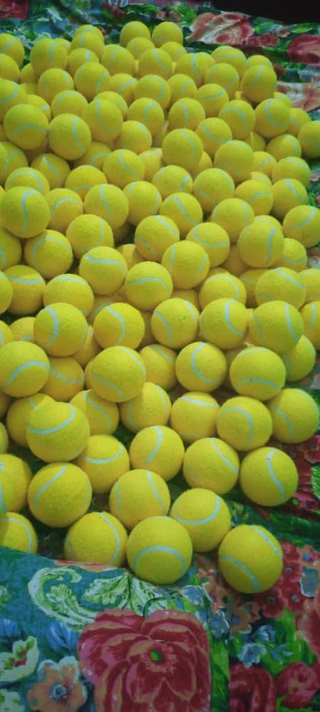 Cricket Tennis Ball, Tape Ball, Pure Rubber Quality Tennis ball, Balls 3
