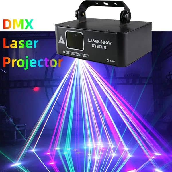 RGB Home Decor Laser Beam party DJ Disco Stage wall Light Effect 0