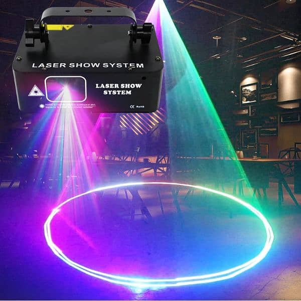 RGB Home Decor Laser Beam party DJ Disco Stage wall Light Effect 13