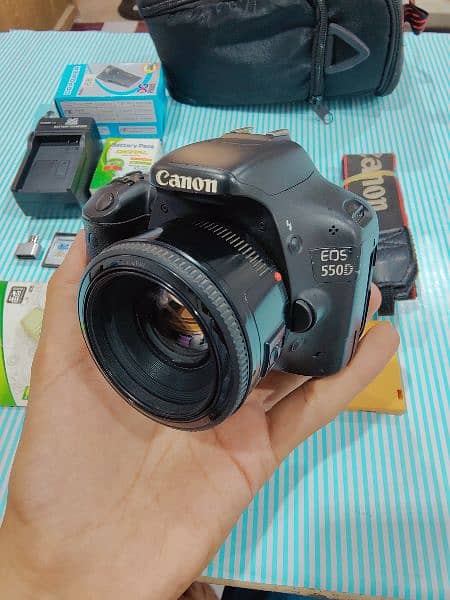 CANON 550d Dslr Camera 50mm Lens High blur result 1