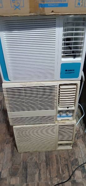 window ac 0.75ton used and new available 2