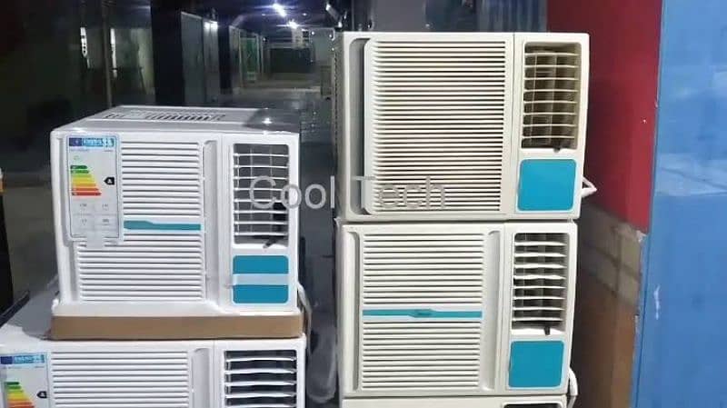 window ac 0.75ton used and new available 5