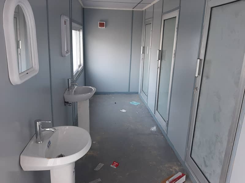 Site container office container prefab homes workstations portable toilet 14