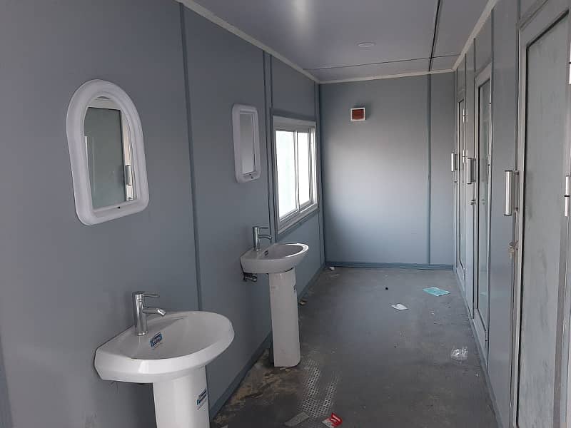 Site container office container prefab homes workstations portable toilet 15