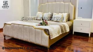 Bed set/ Double bed/ Side table/Dressing/Bedroom furniture