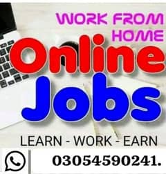 part time full time home base office base work available