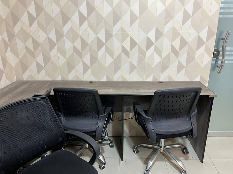 Office Setup Furniture with 2 Dawlance 0.75 Ton AC for Sale 10