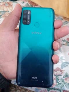 Infinix Hot 9 play Ram 4\64 Box without charger FINGER SENSOR WORKS 0