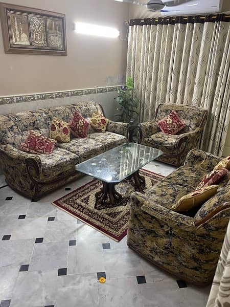 6 seat sofa set with original Turkish fabric 2