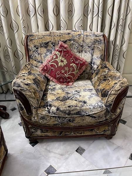 6 seat sofa set with original Turkish fabric 4