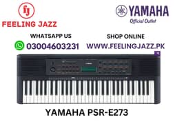 Yamaha PSR-E273 Digital Keyboard New Arrival Box Pack 2-Years Warranty