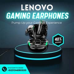 Lenovo Xt92 Wireless Bt5.1 Gaming Earbuds