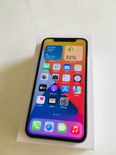 iphone X 64GB Complete Box PTA Approved Waterpack